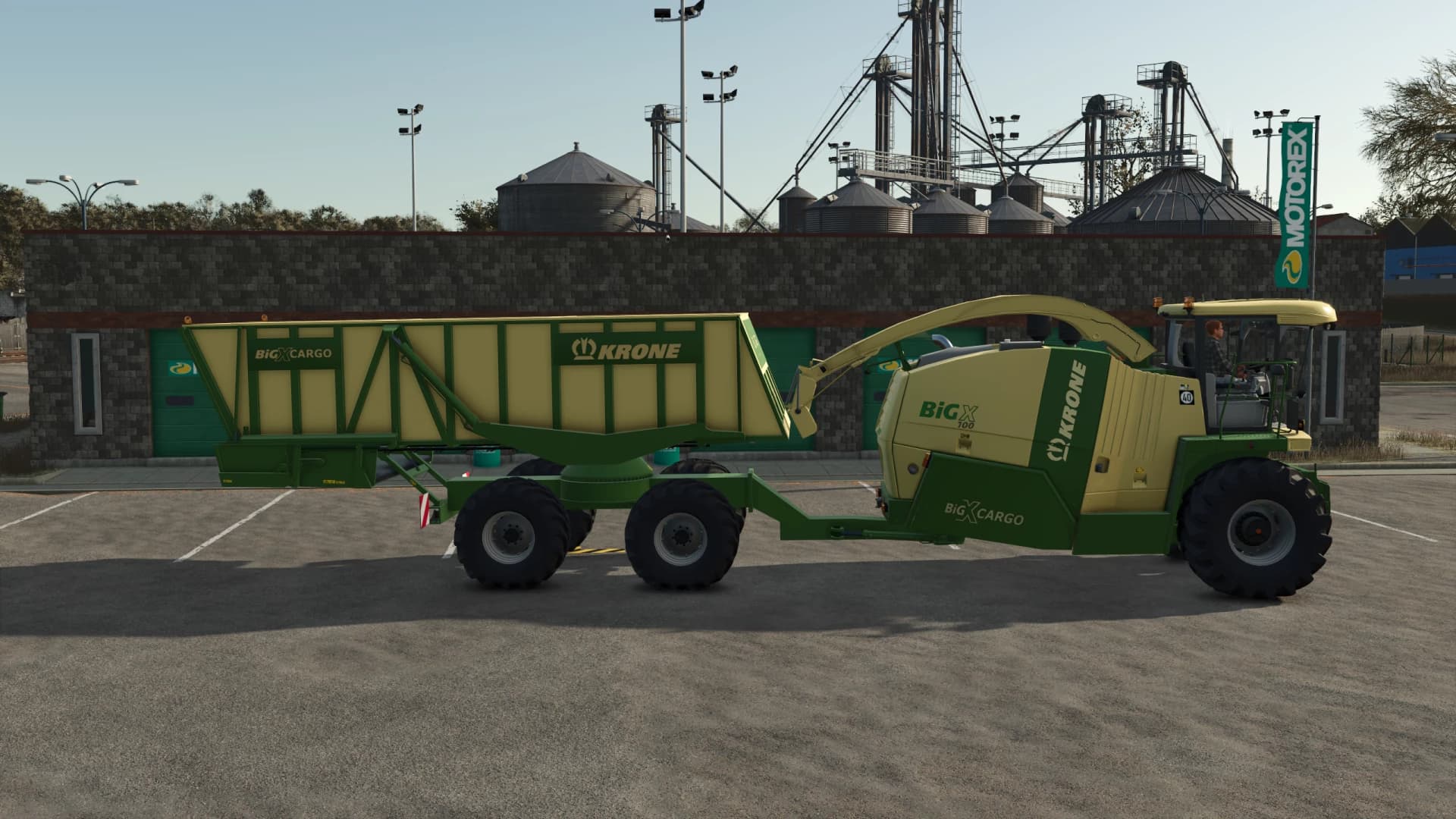 Krone BigX 1100 cargo rebuild