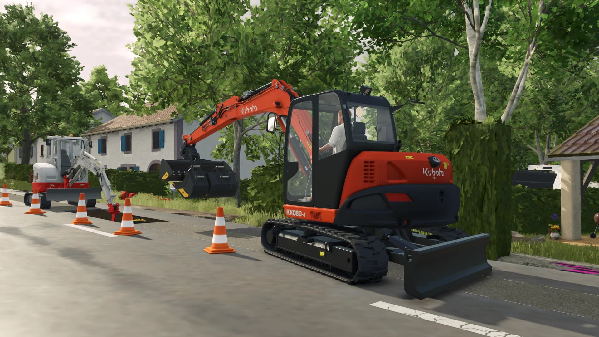 Kubota kx080