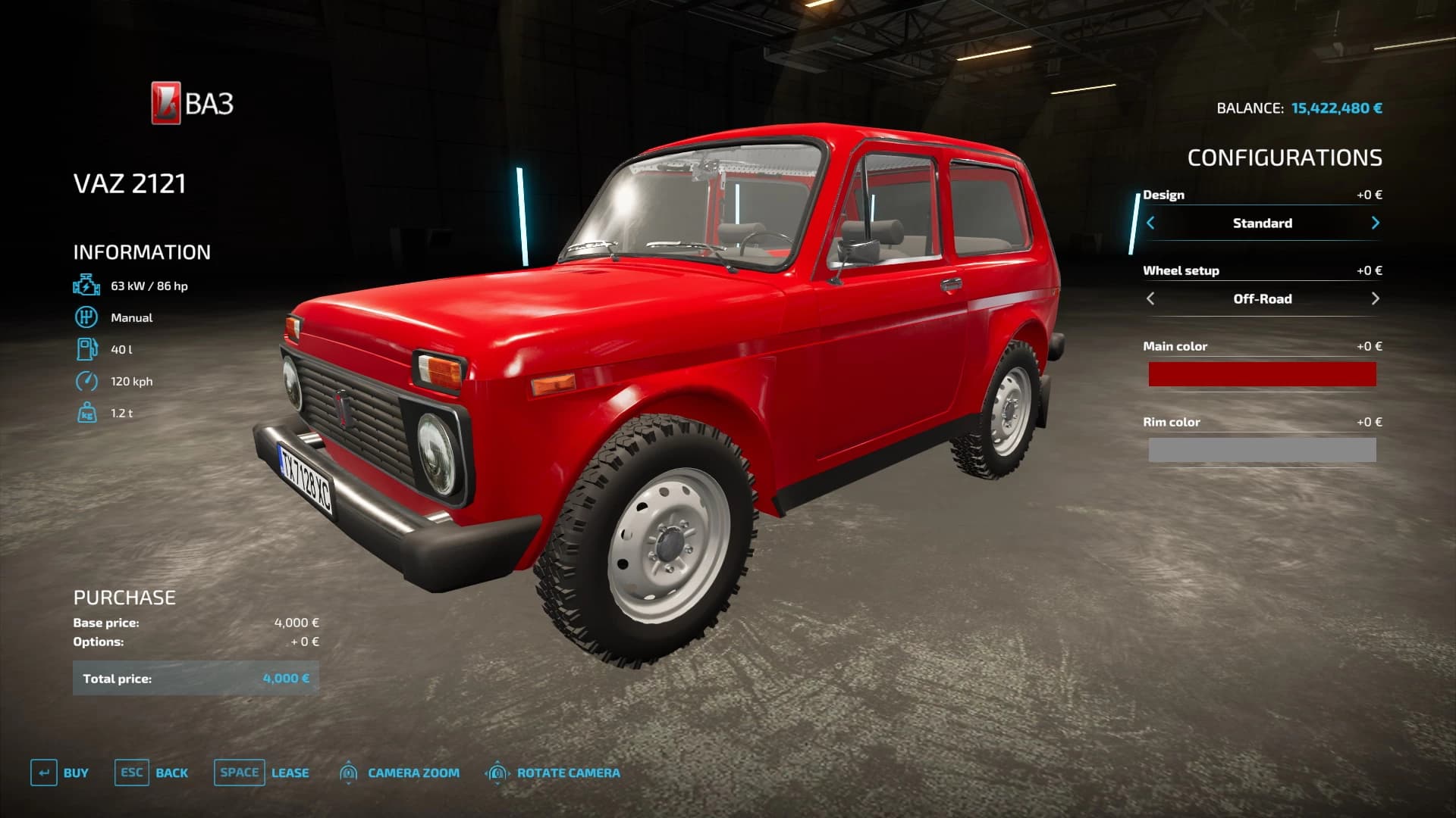 VAZ 2121 / LADA NIVA 1600 4