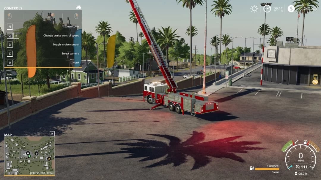 LADDER FIRE TRUCK 4