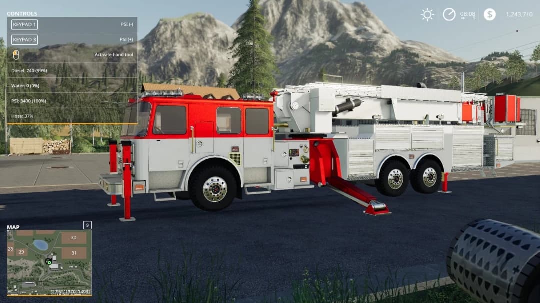 LADDER FIRE TRUCK 2