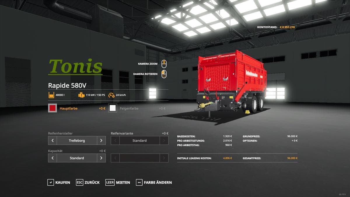 LADEWAGEN MIT MEHR VOLUMEN