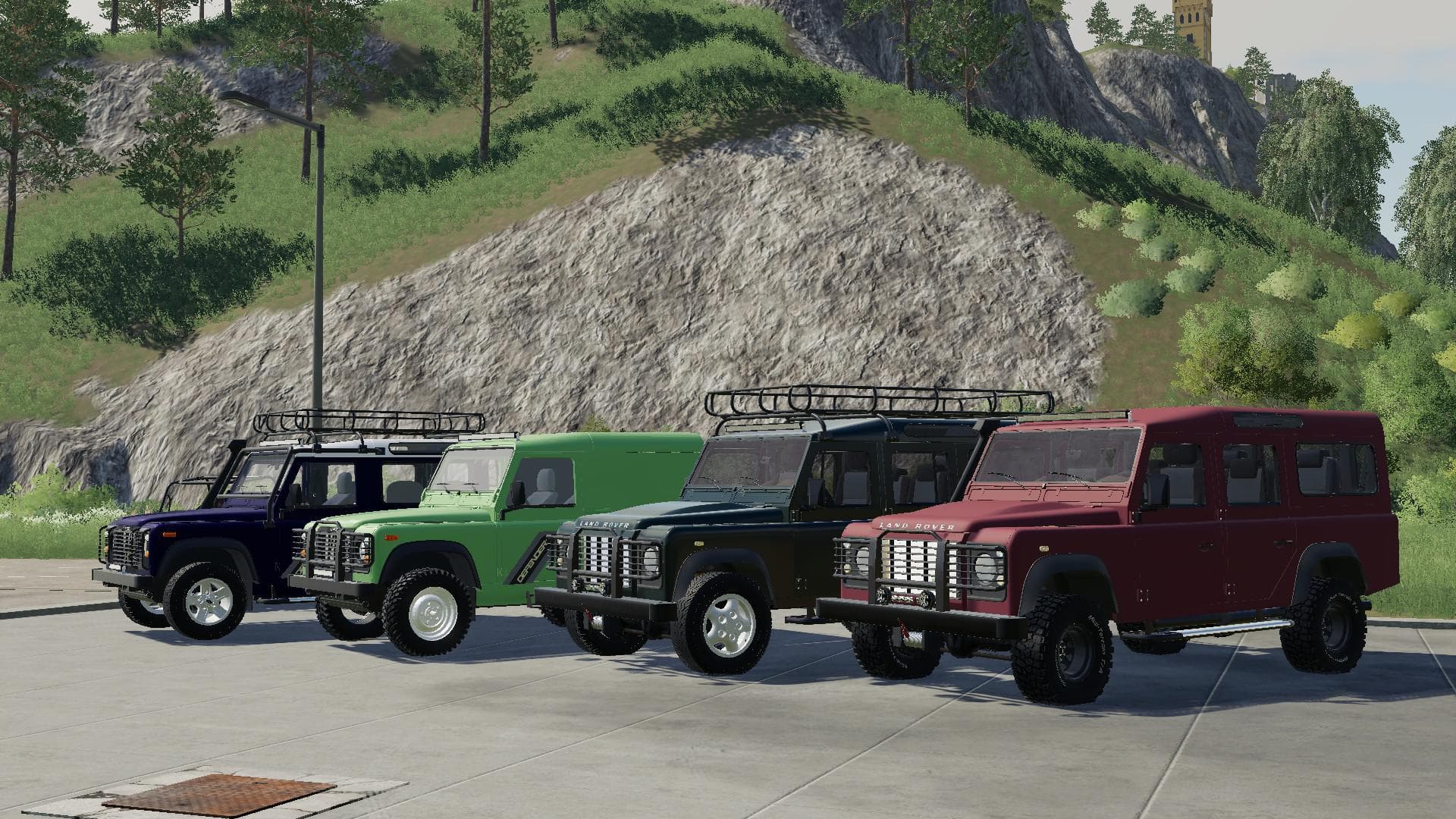 LAND ROVER DEFENDER WAGON 110