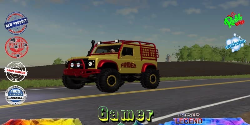 LAND ROVER PINDER 3