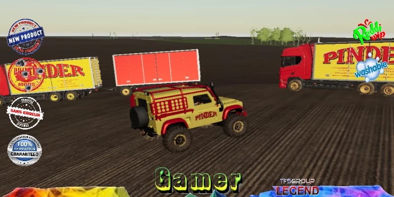 LAND ROVER PINDER
