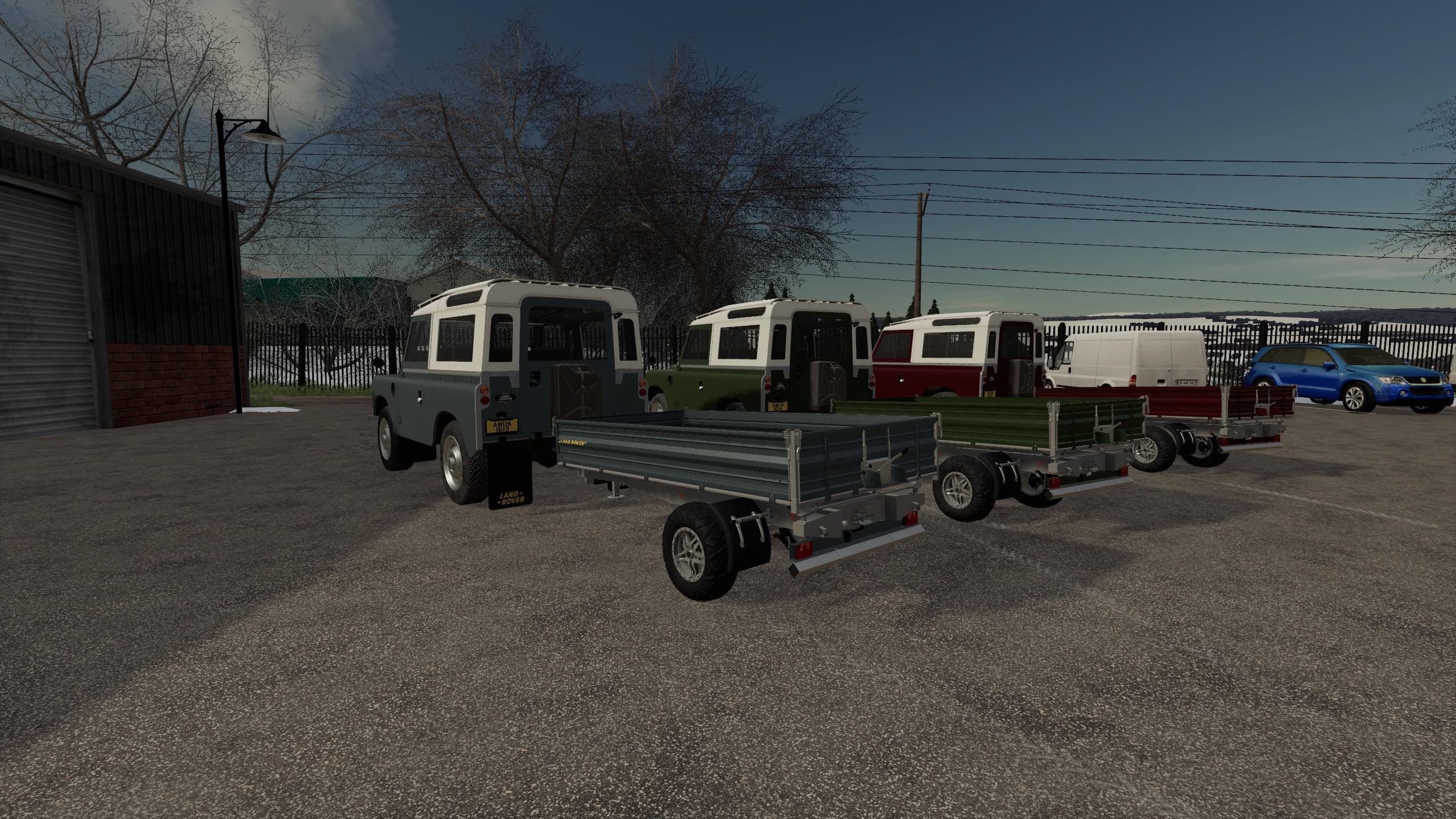 LAND ROVER TRAILER 4