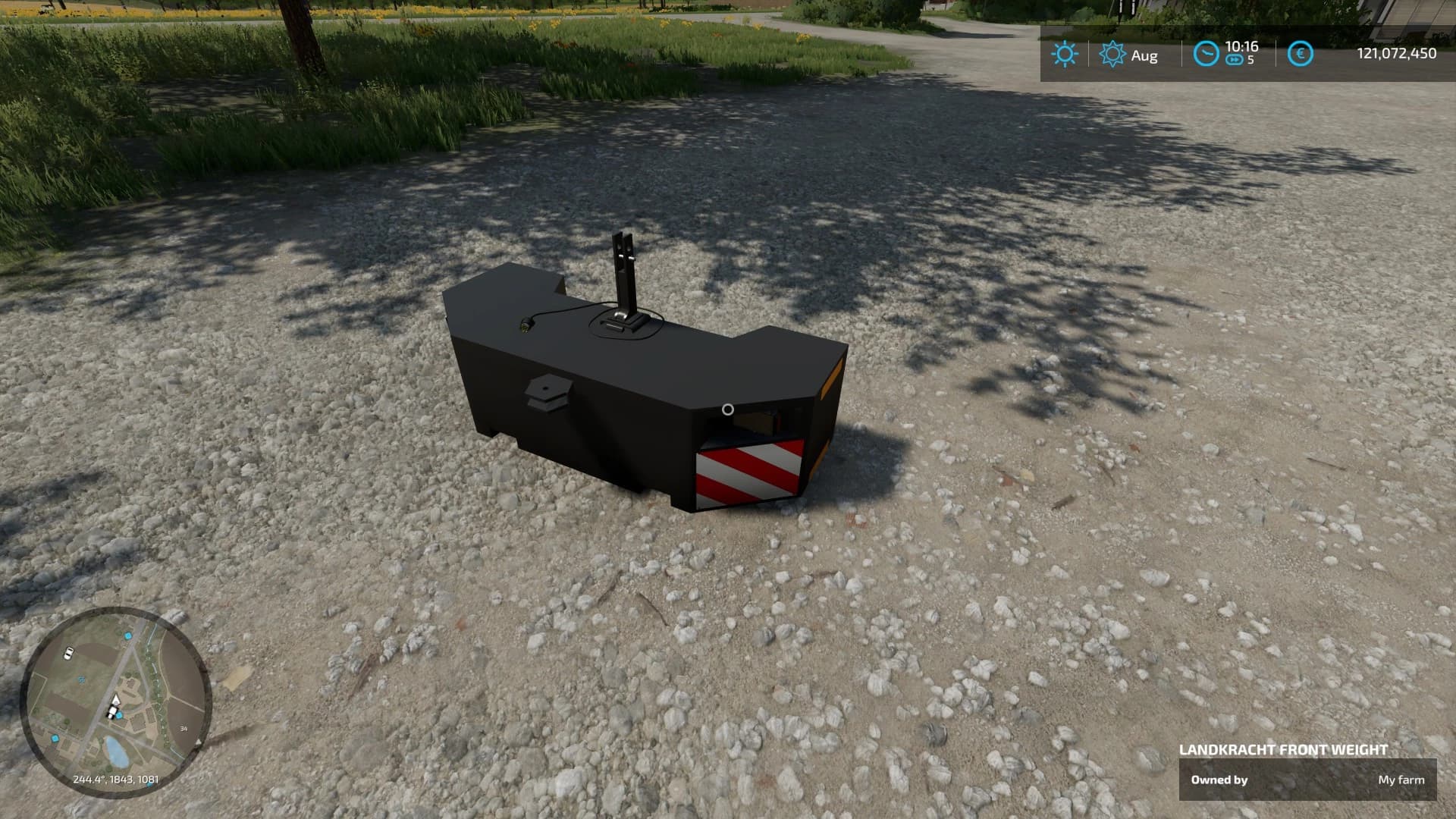 LANDKRACHT FRONT WEIGHT 2