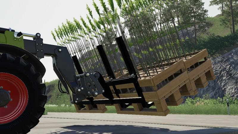 LARGE 3 POINT PALLET FORK 3