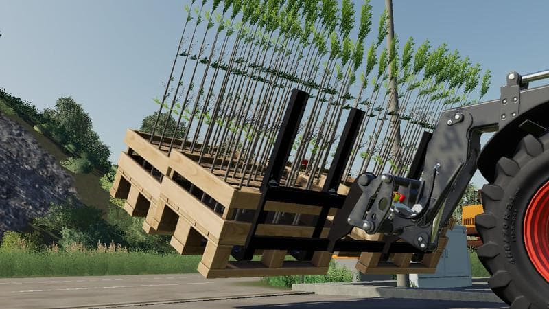 LARGE 3 POINT PALLET FORK
