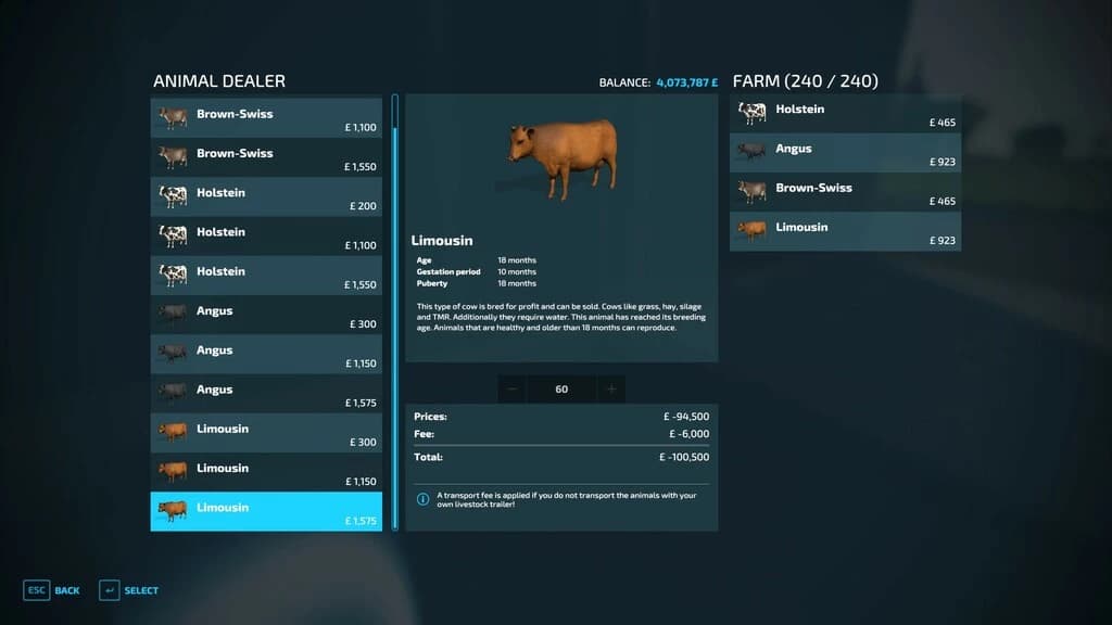 LARGE COW BARN - 240 ANIMALS 2