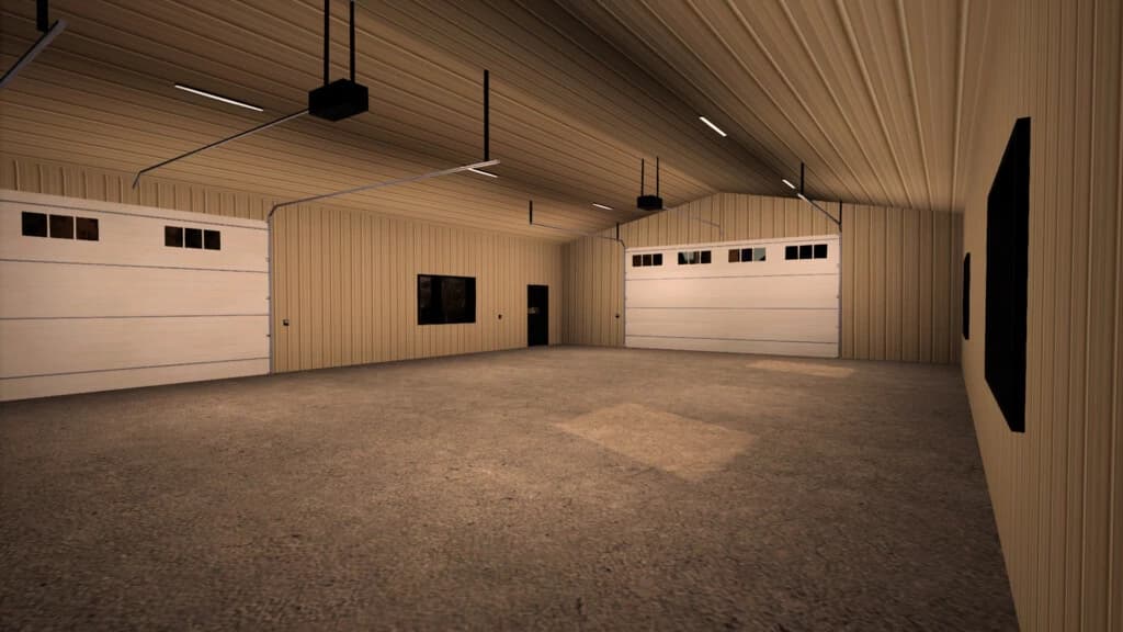 LARGE ENCLOSED SHED 2