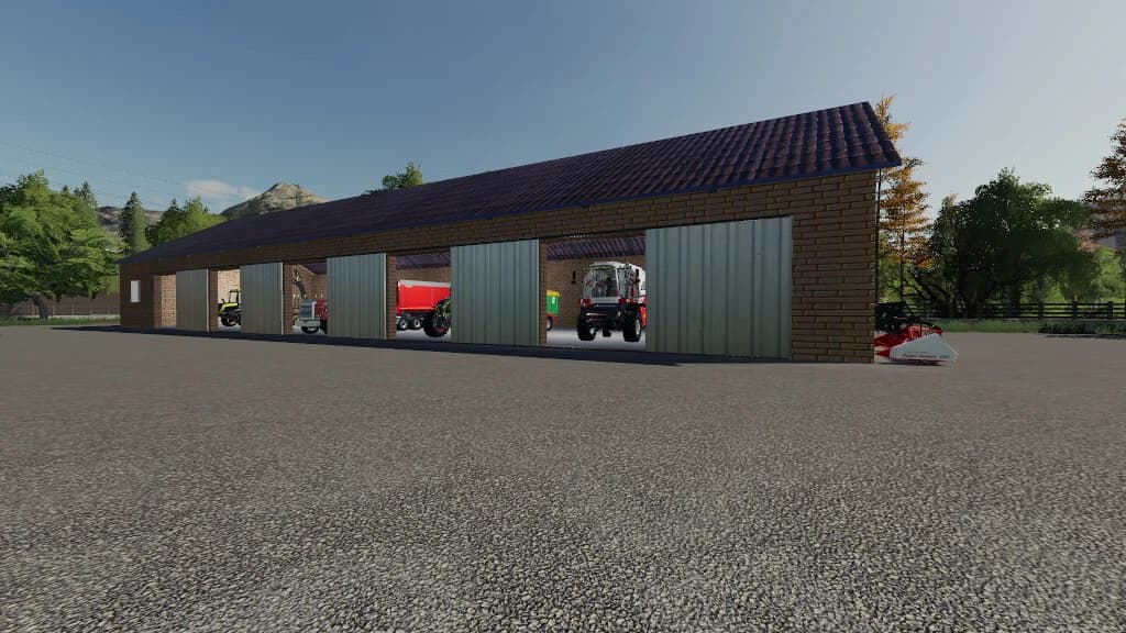 LARGE MACHINES SHED - PACK 3