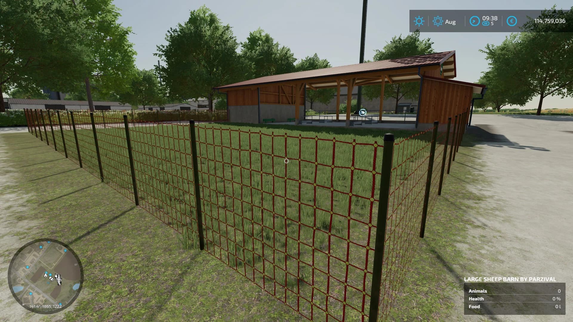 LARGE SHEEP BARN