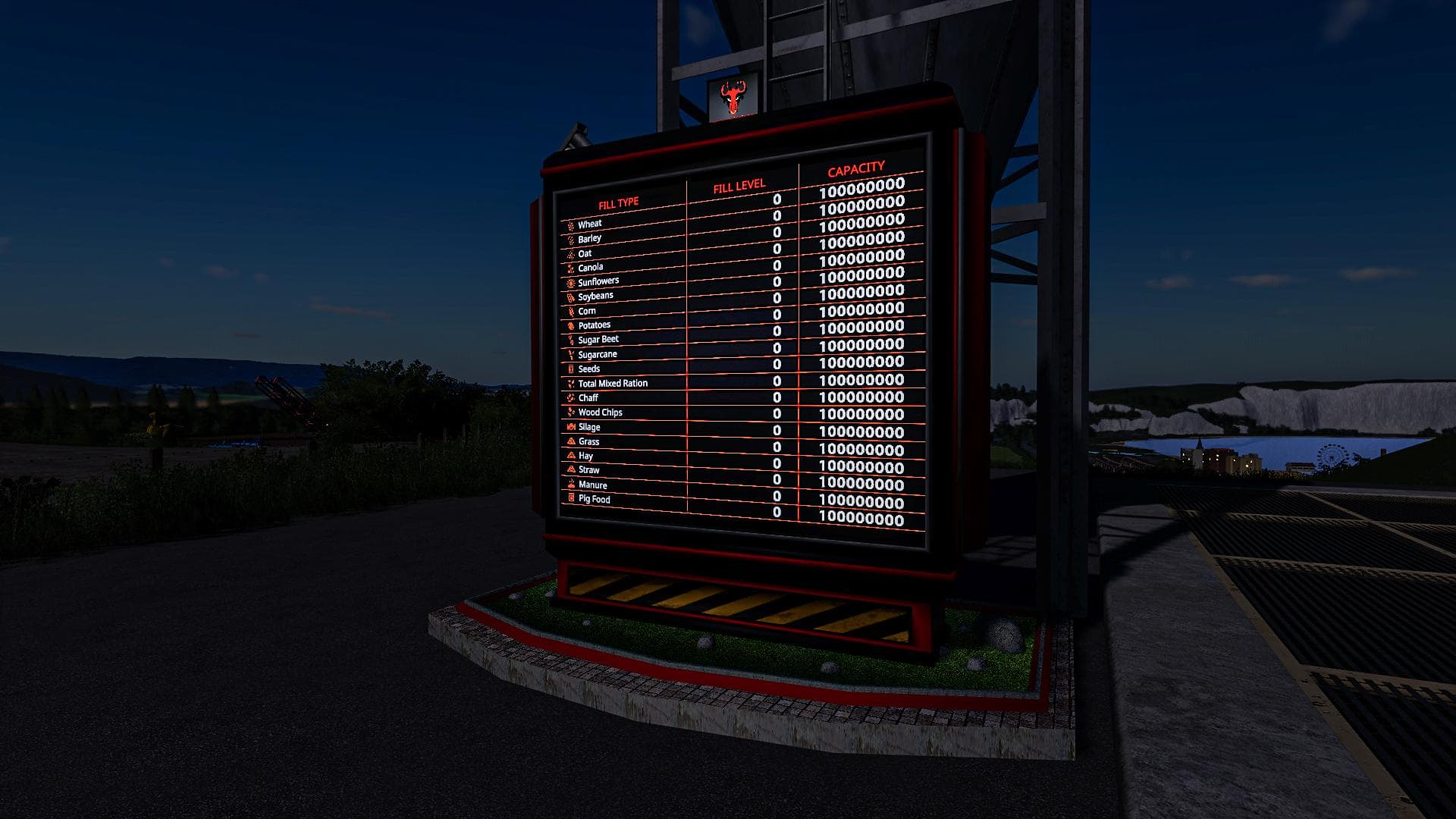 LED PANEL SILO DISPLAY