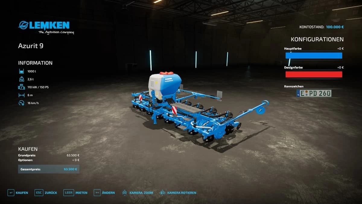 LEMKEN AZURIT9 & LEMKEN SOLITAIR23 MULTIFRUIT 2