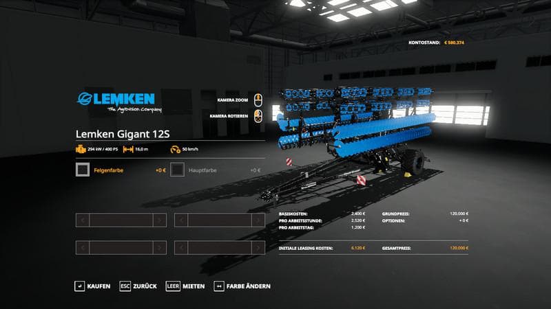 LEMKEN GIGANT 12S 3