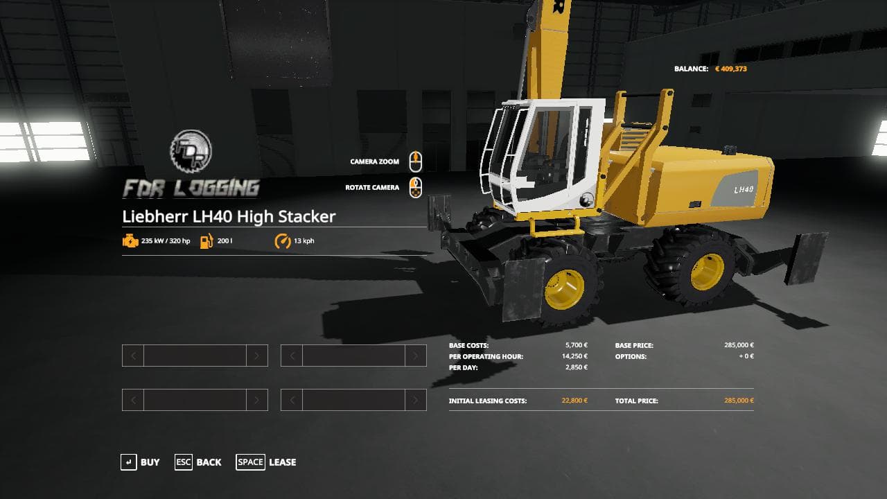 LIEBHERR LH40 HIGH STACKER 5
