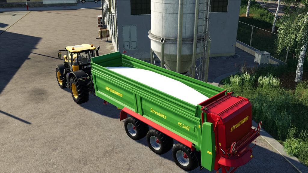 LIME TO MANURE SPREADER