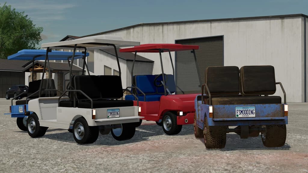 LIZARD GOLF CART