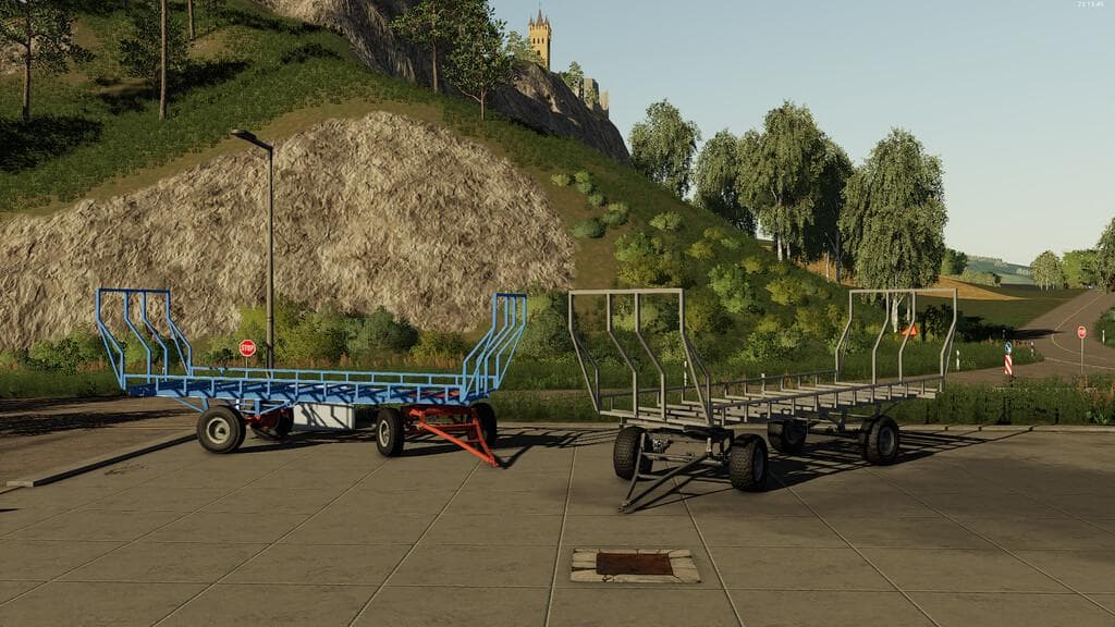 LIZARD HOMEMADE BALE TRAILER 4