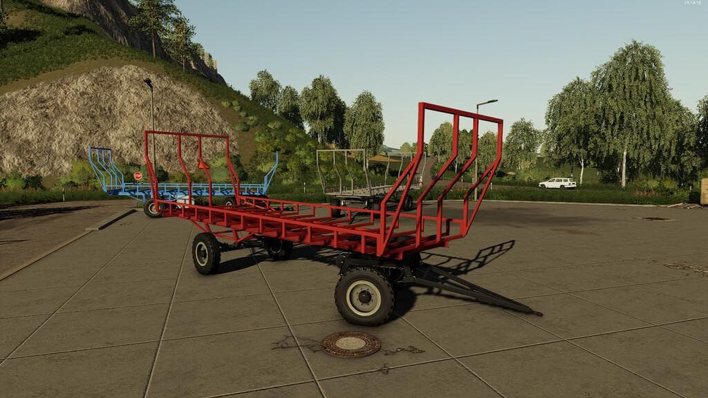 LIZARD HOMEMADE BALE TRAILER 3