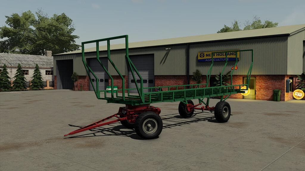 LIZARD HOMEMADE BALE TRAILER