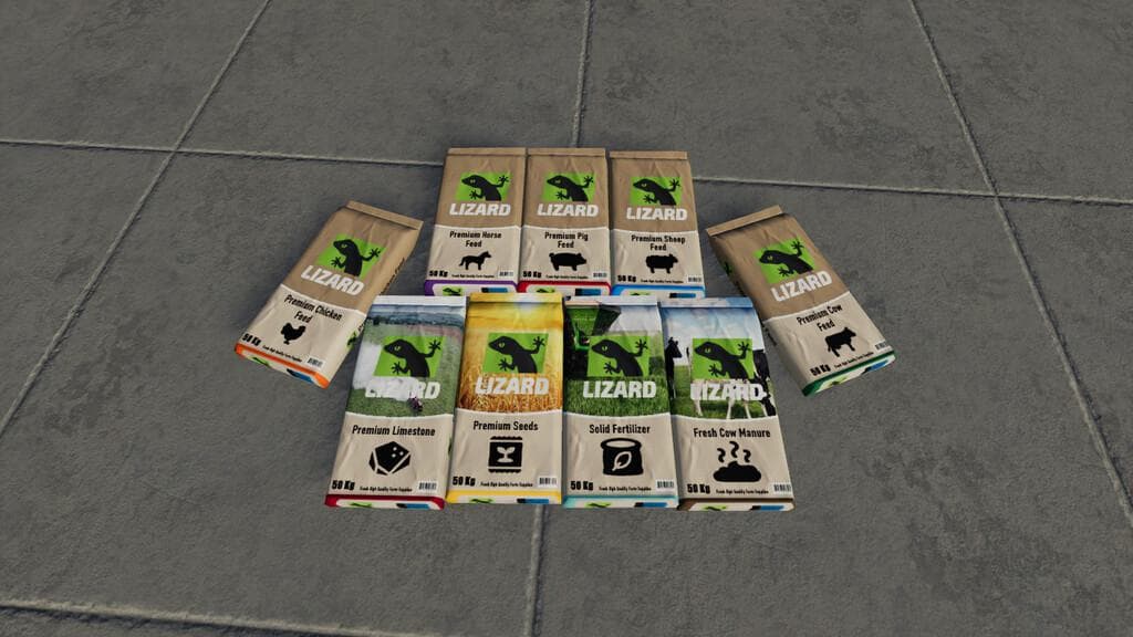 LIZARD PALLET PACK 5