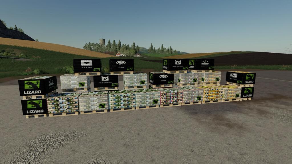 LIZARD PALLET PACK 2