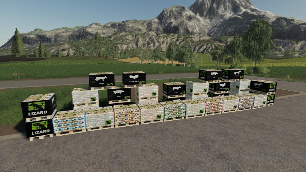 LIZARD PALLET PACK