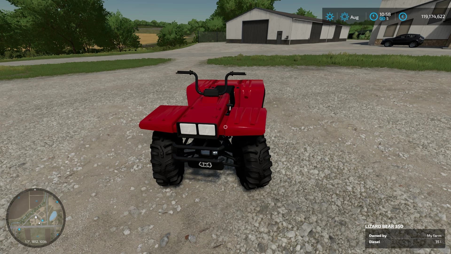LIZARD QUADBEAR4X4
