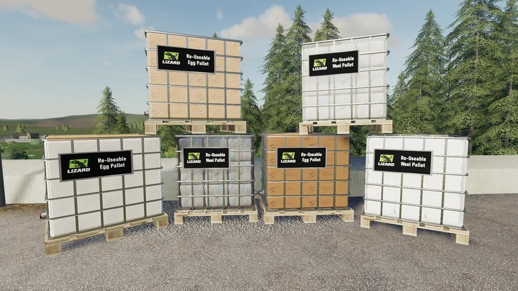 LIZARD RE-USEABLE PALLETS 5
