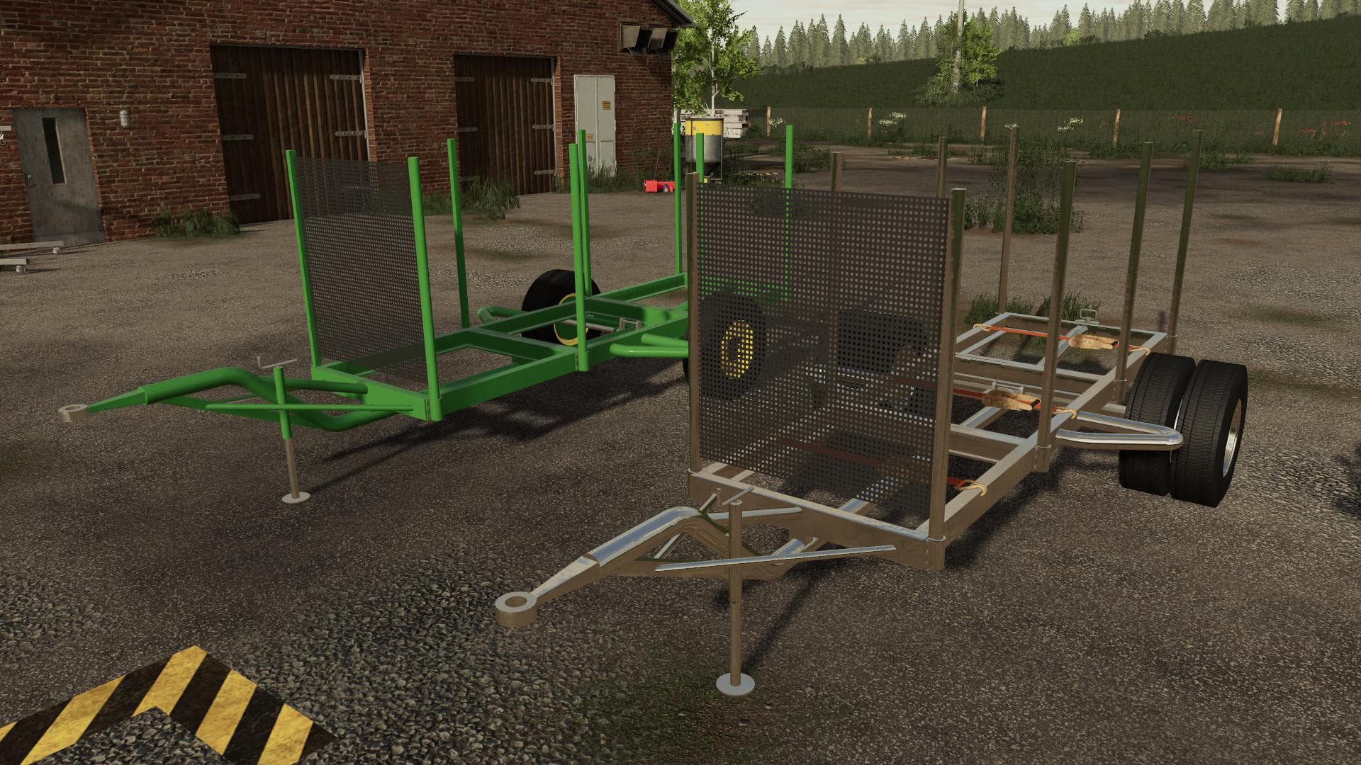 LIZARD SMALL WOOD TRAILER