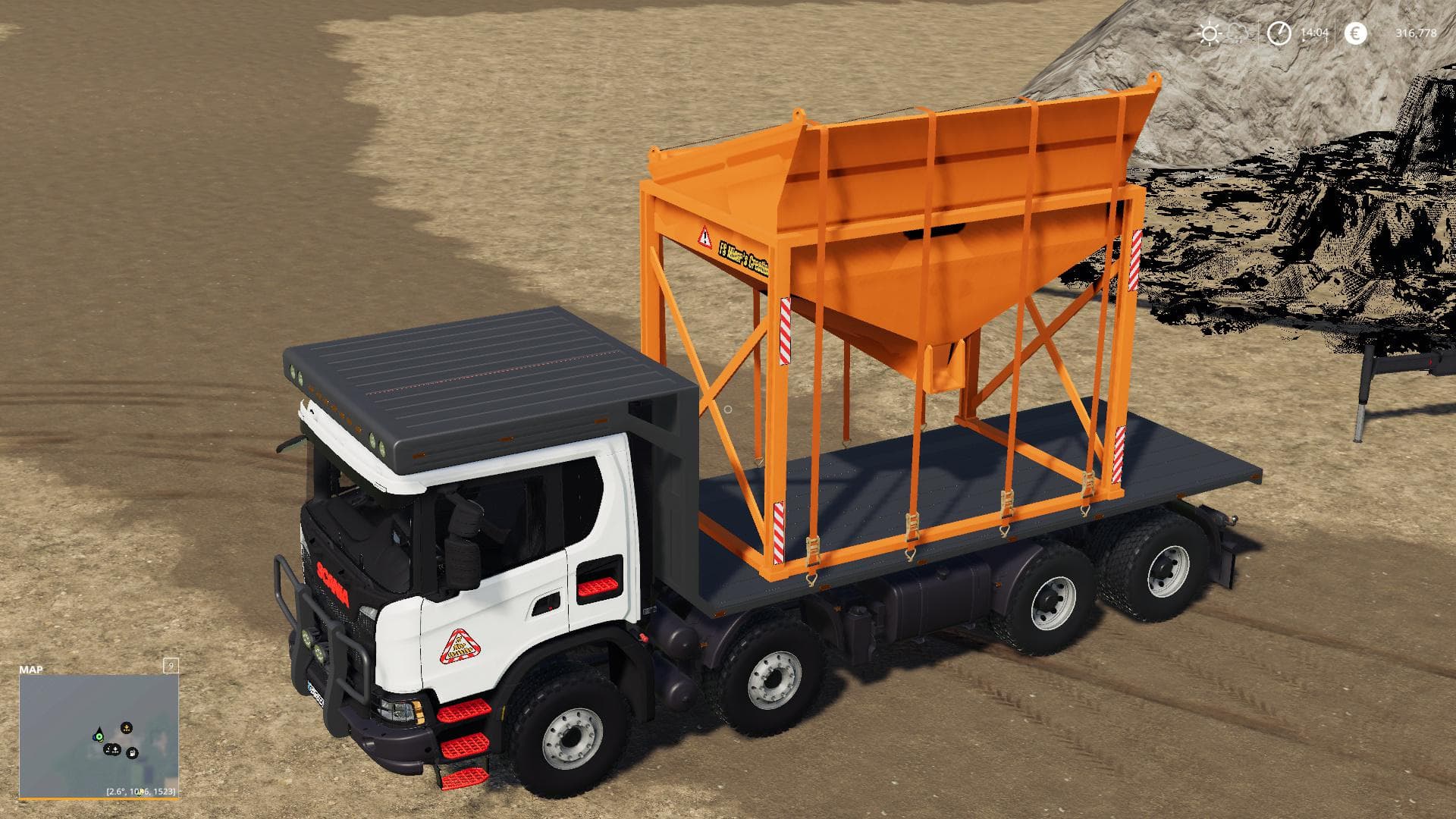 LOADING SILO FOR CONVEYOR 4