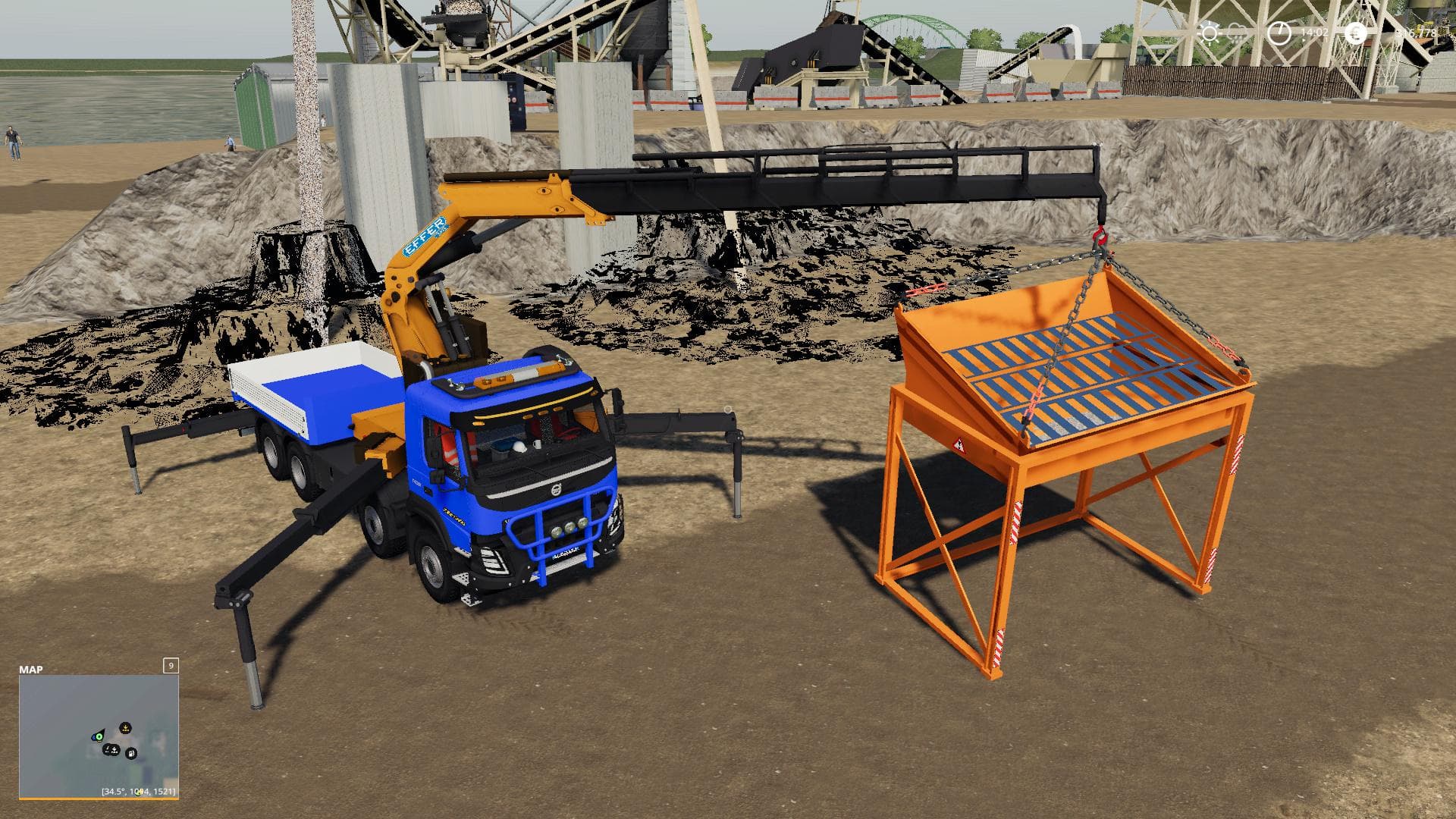 LOADING SILO FOR CONVEYOR 3