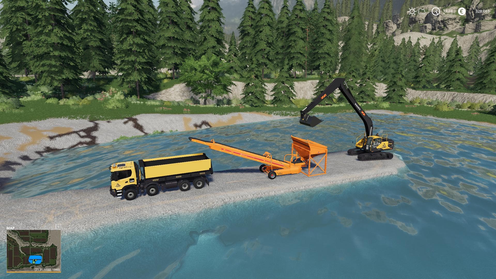 LOADING SILO FOR CONVEYOR