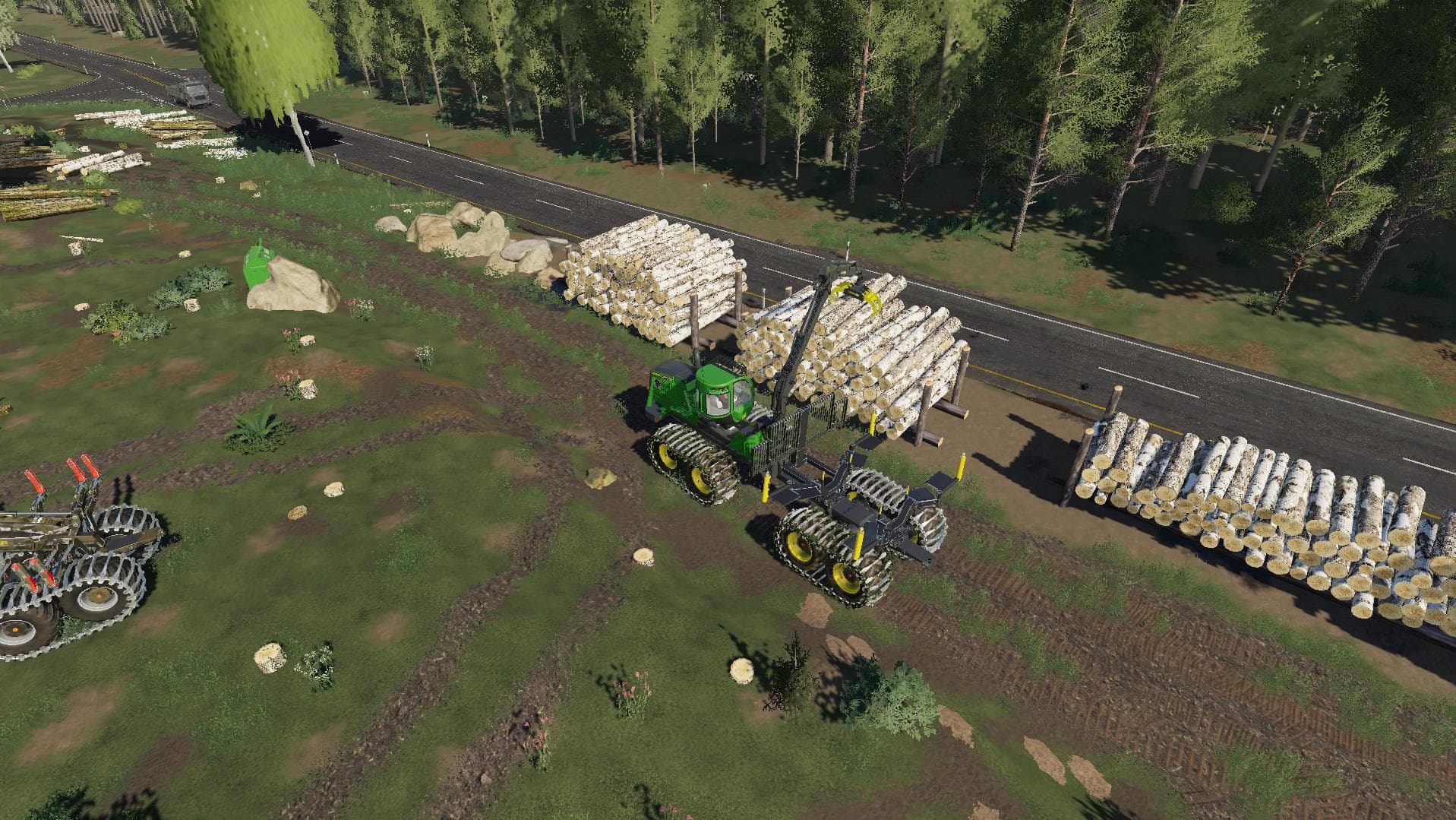LOGS UNDER THE STACK 3
