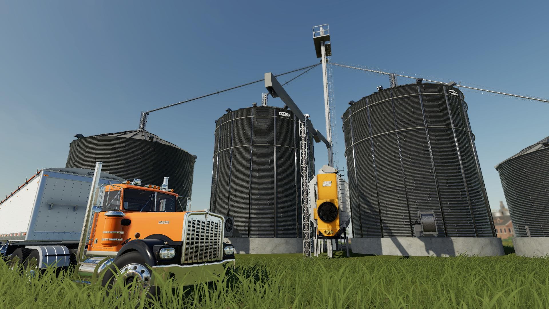 US grain silo complex with dryer 4