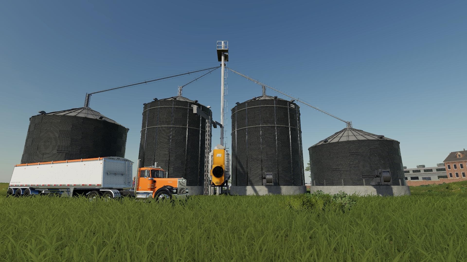 US grain silo complex with dryer 3