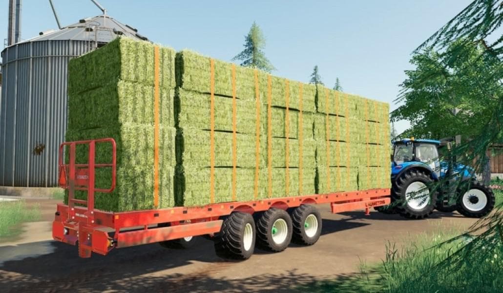 Laumetris PTL-20R Bale Trailer