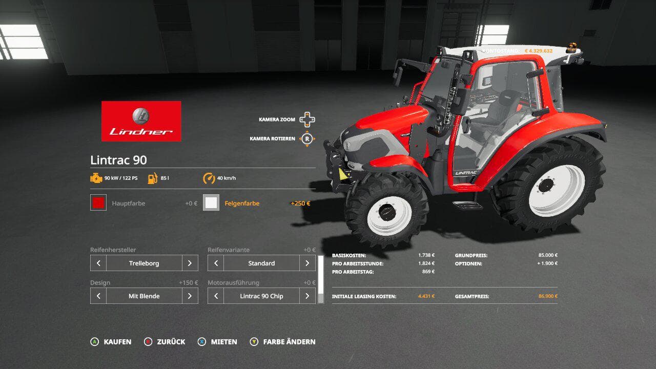 Lindner Lintrac 90