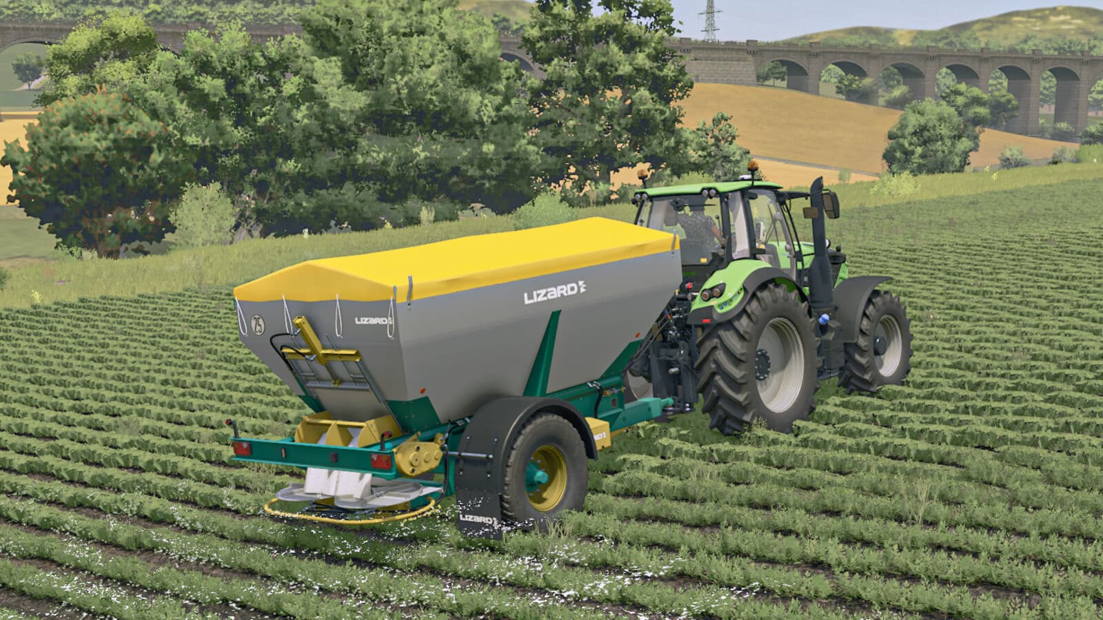Lizard Fertilizer Spreaders Pack 4