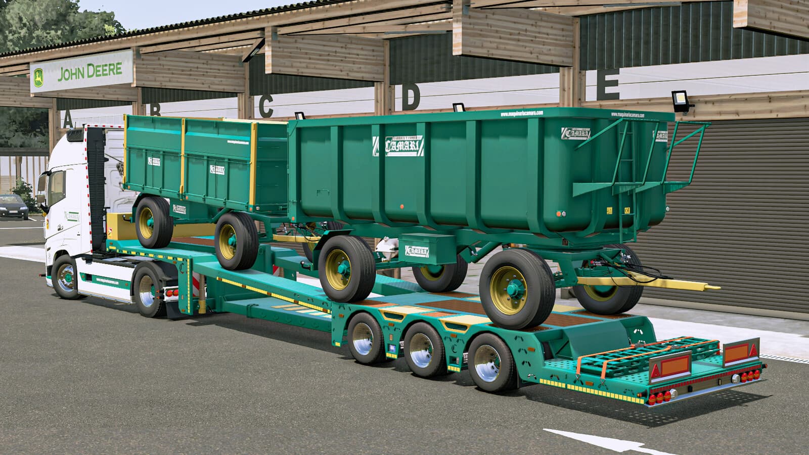 Lizard Semitrailer Lowloader