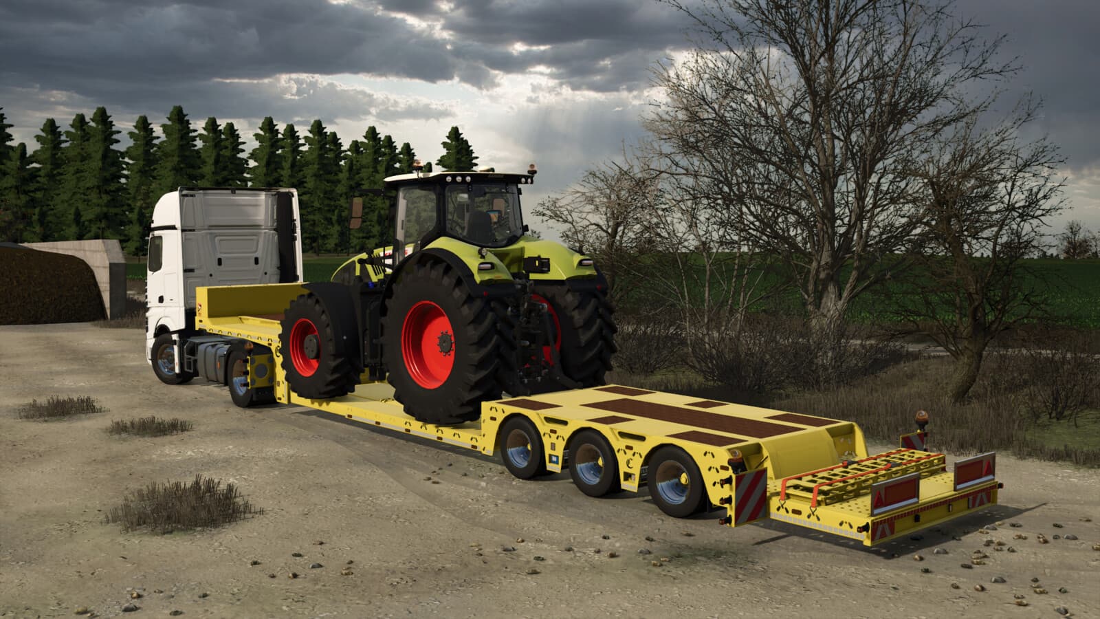 Lizard Semitrailer Lowloader 3