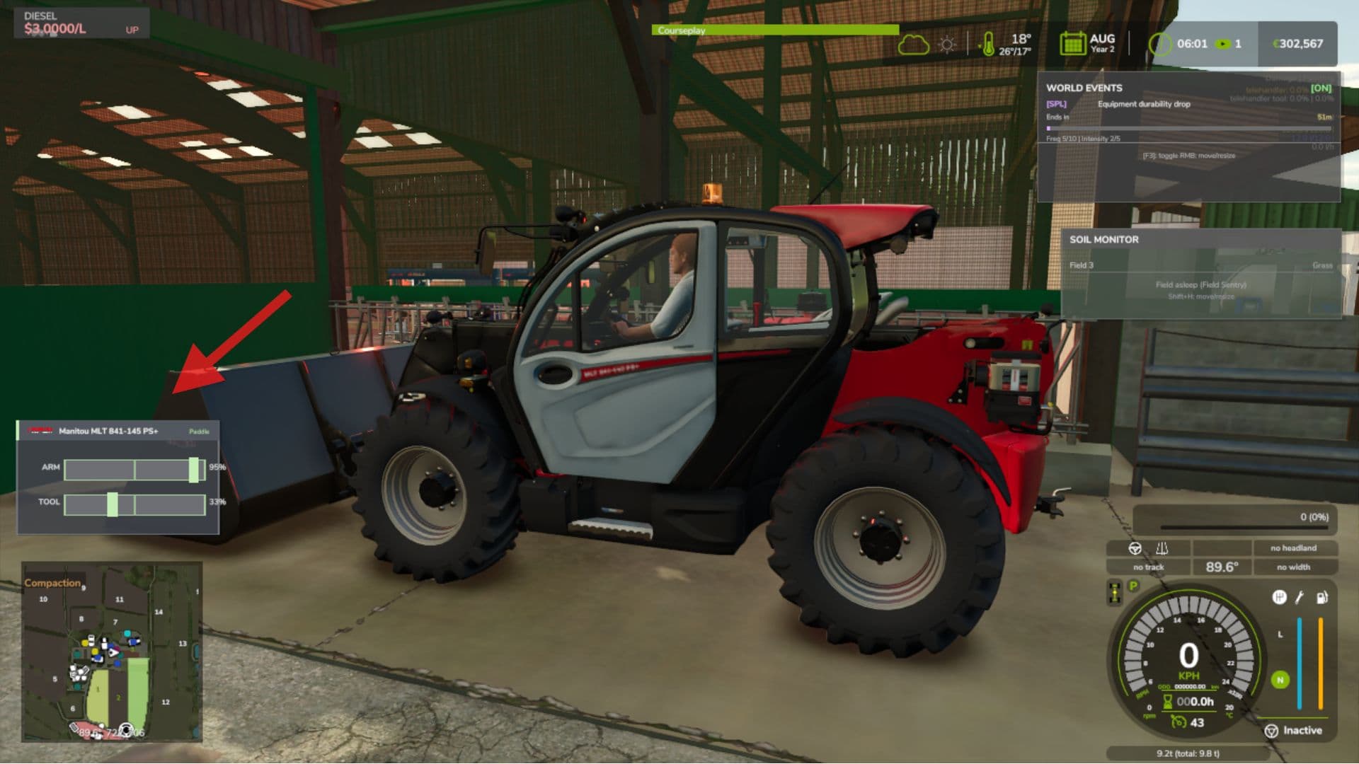 Loader Control Overlay