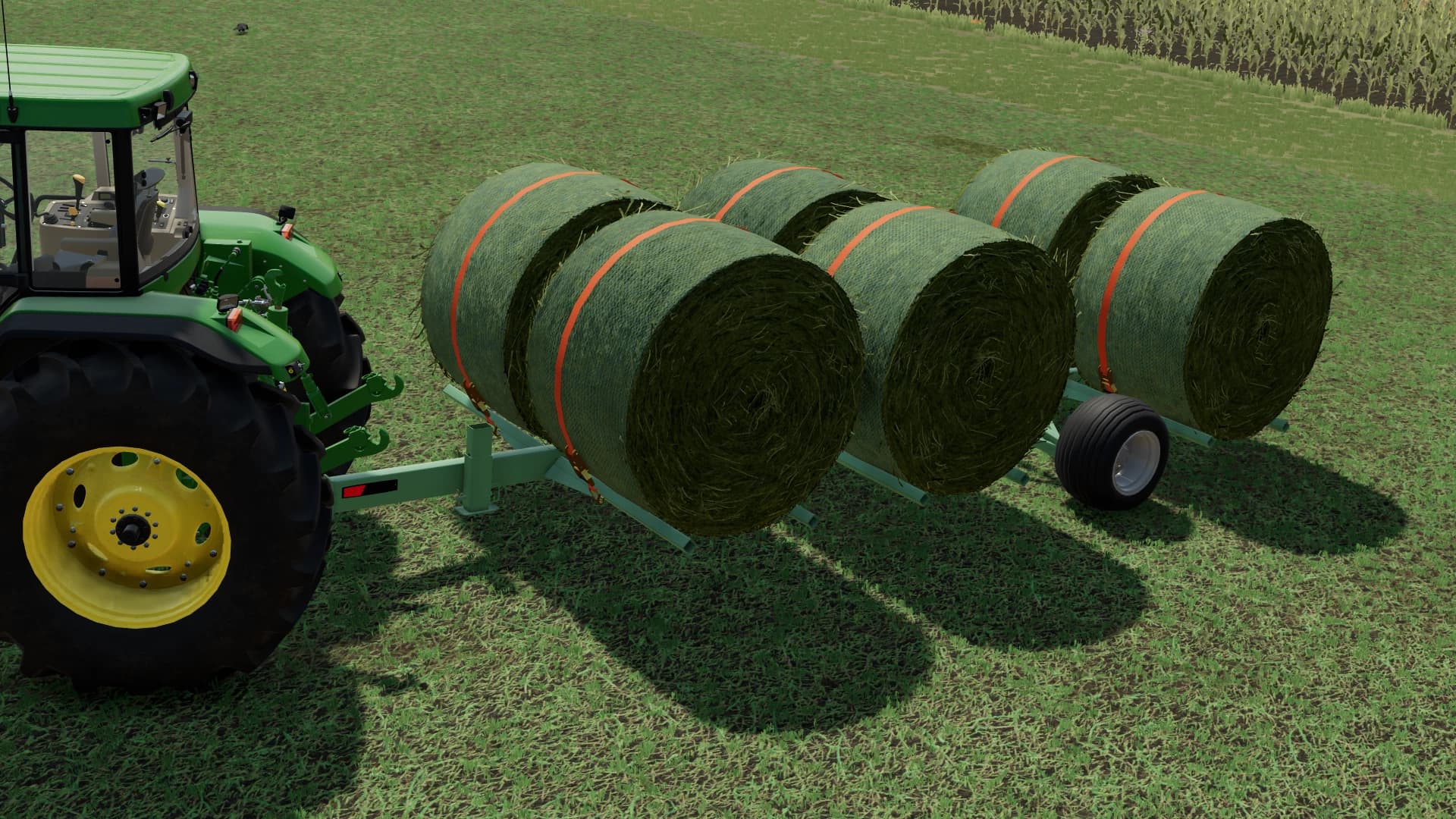 MAC-LANDER BALE TRAILER 4