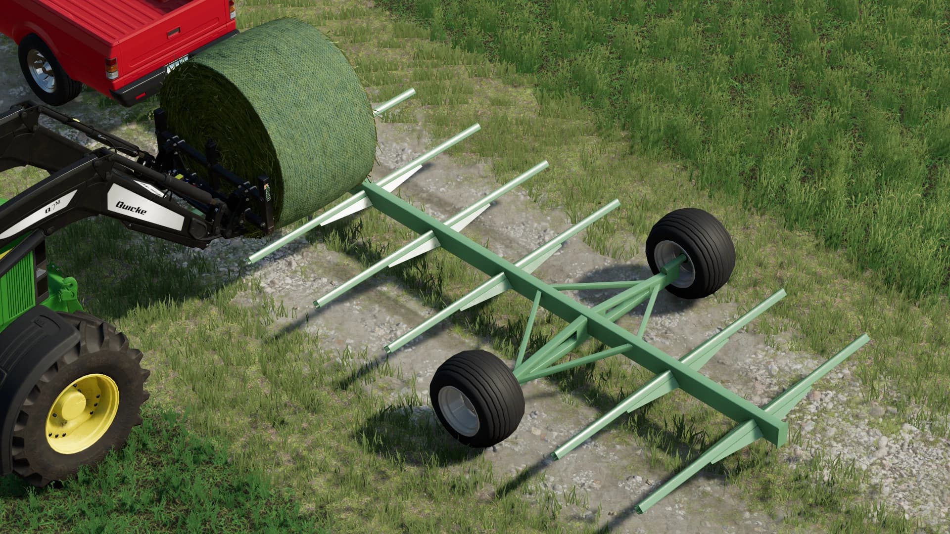 MAC-LANDER BALE TRAILER 2