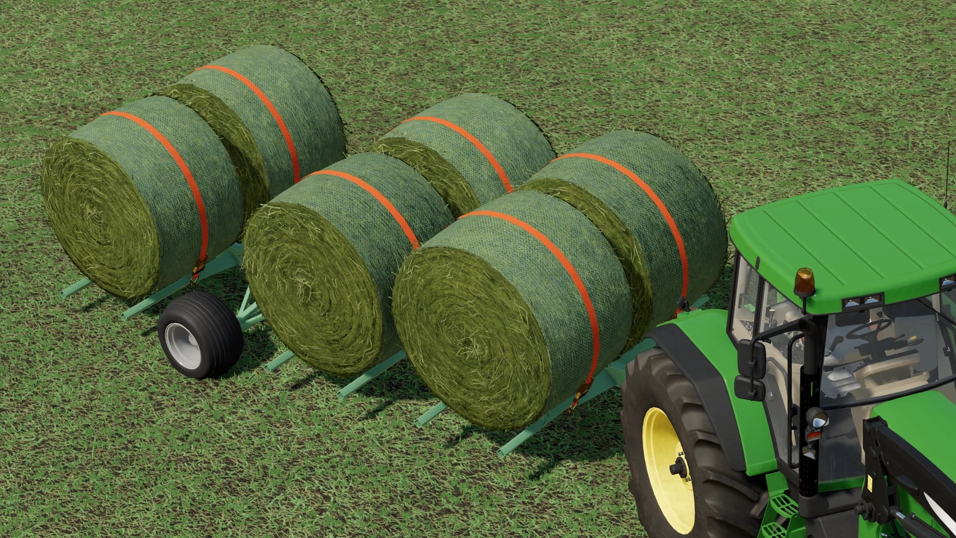 MAC-LANDER BALE TRAILER