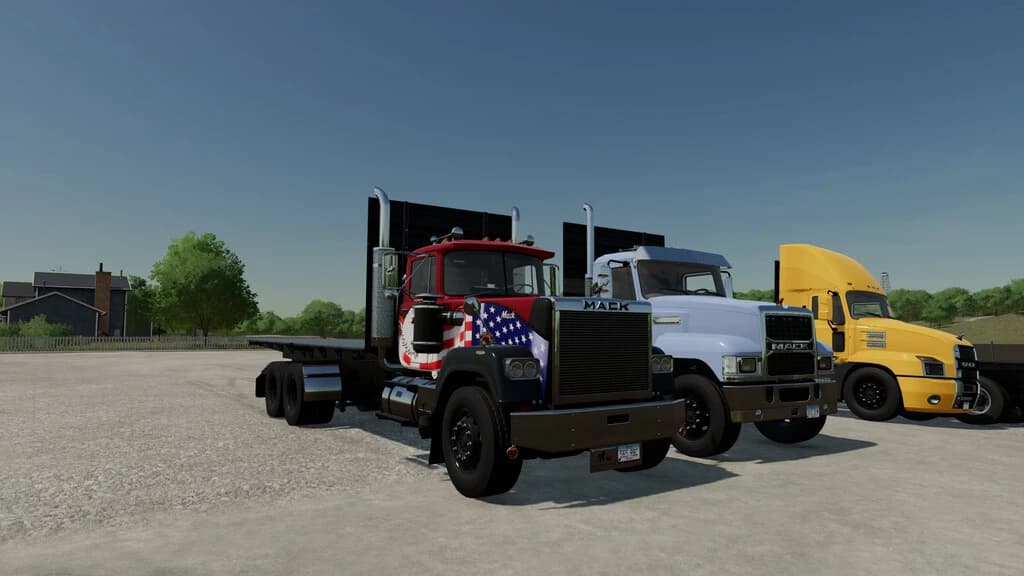 MACK FLATBED PACK 4