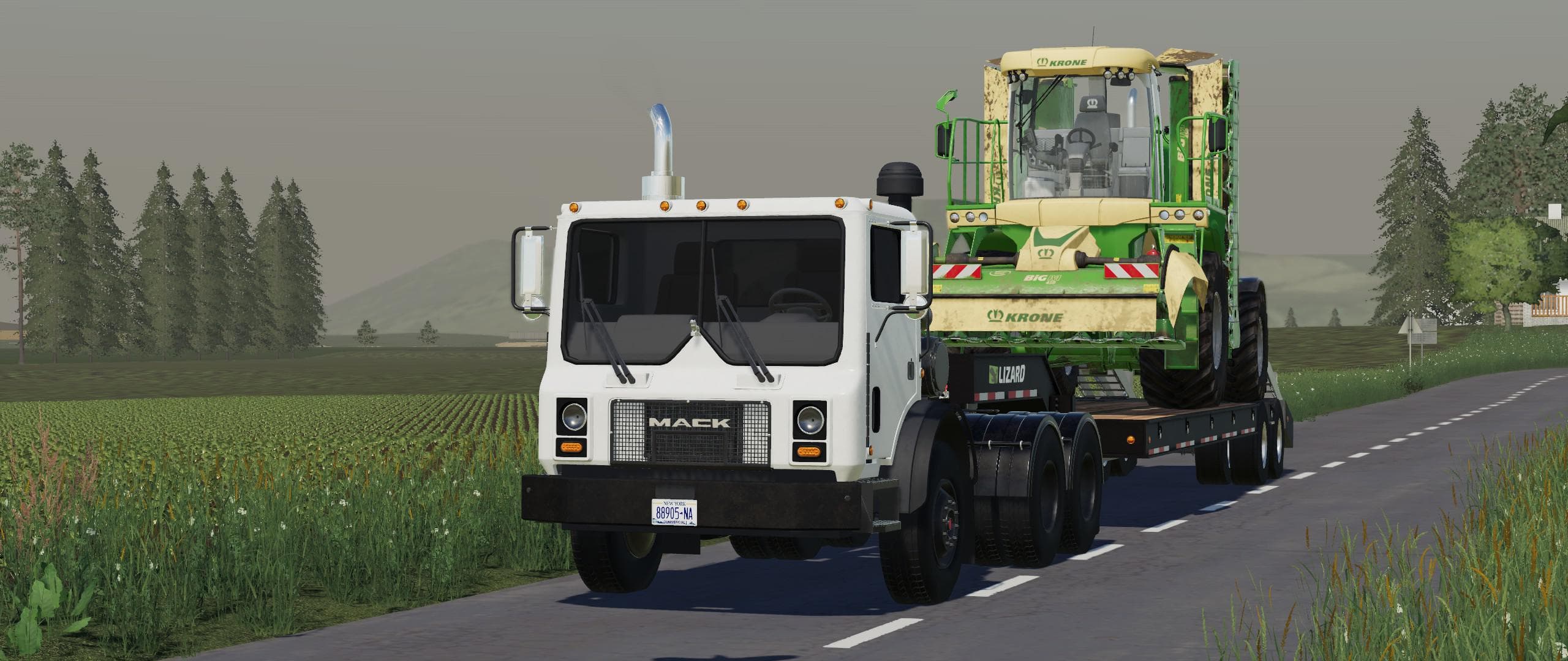 MACK MR688S DAYCAB SEMI 4