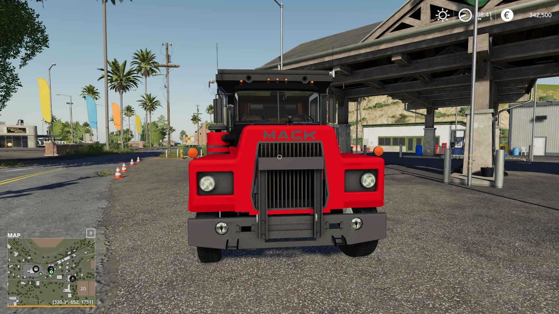 MACK R DUMP TRUCK 4